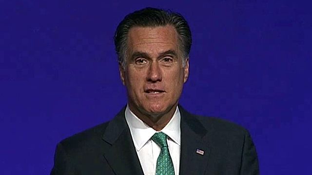 Romney shifting into general election mode?
