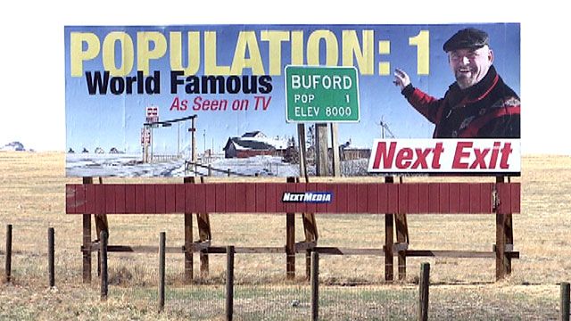 Small town up for auction in Wyoming