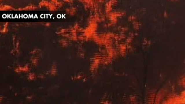 OK Wildfire Destroys Dozens of Homes