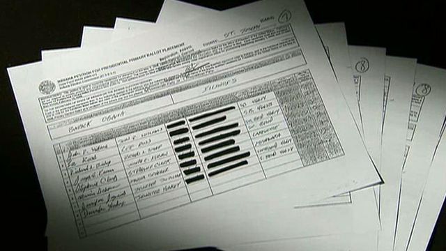 Election fraud charges in '08 presidential race
