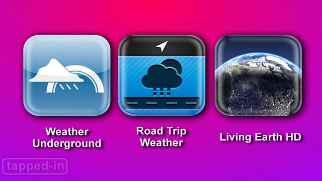 Tapped-In iPhone: Weather Apps