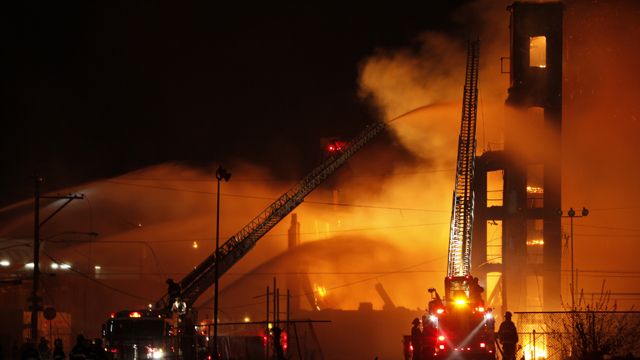 Fatal factory fire in Philadelphia