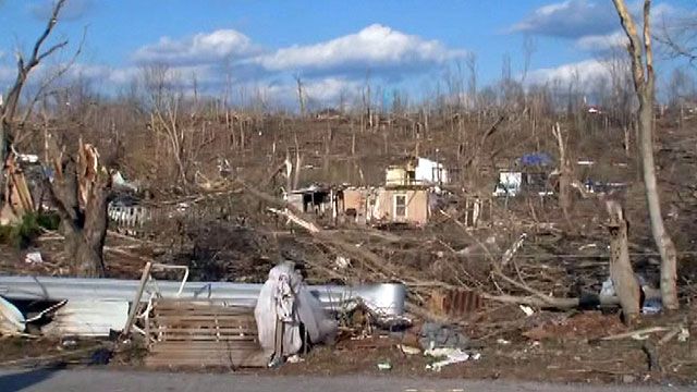 Town devastated by tornadoes celebrates Easter Sunday
