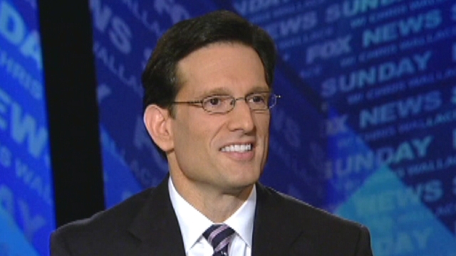 Rep. Eric Cantor on Budget Battle