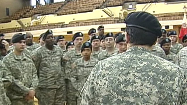 National Guard Troops React To Passed Budget 