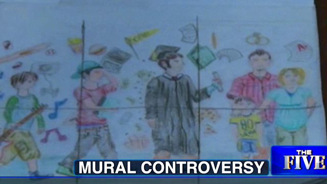 Is this mural 'offensive'?