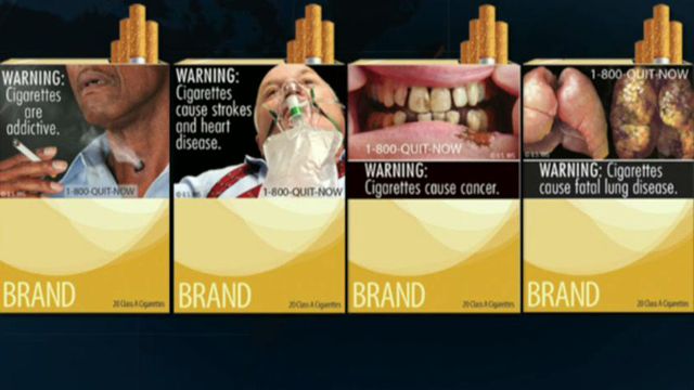 Debate over graphic cigarette labels