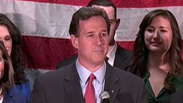 Santorum bows out of heated GOP race