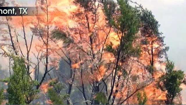 Massive Wildfires in Texas