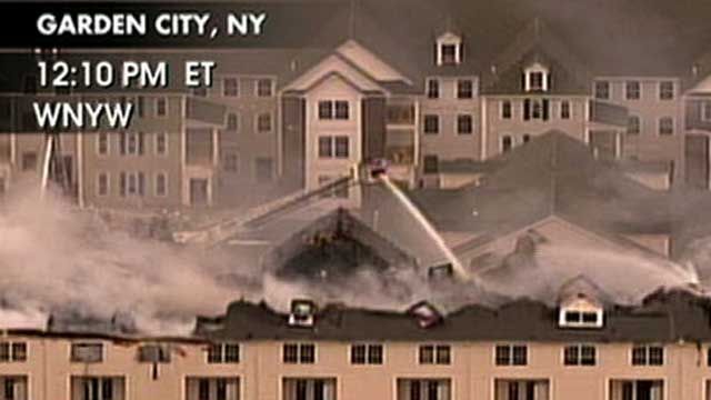 Video: Condo Complex Fire in Long Island