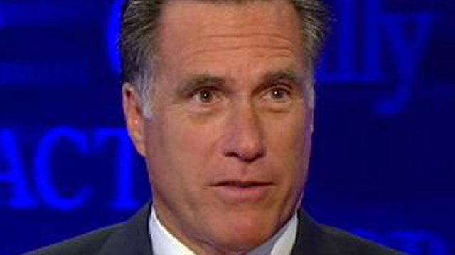 Mitt Romney in No Spin Zone