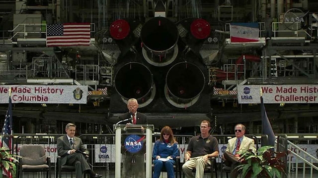 NASA Announces Shuttle Retirement Locations
