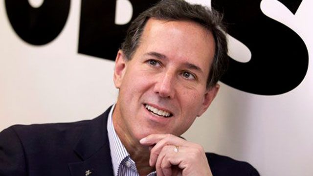 Santorum as vice president?