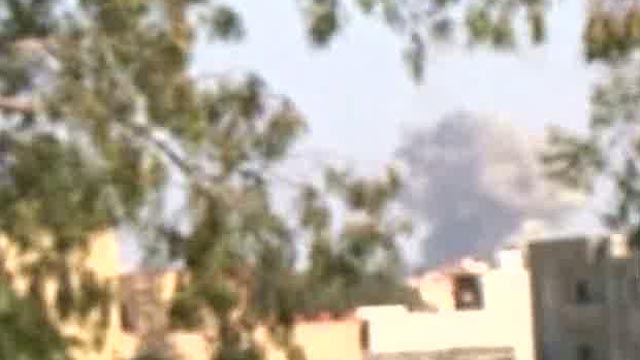 New Video of Qaddafi as NATO strikes Targets