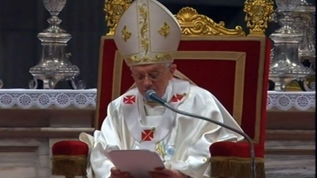 Should Pope Benedict XVI resign as he grows older?