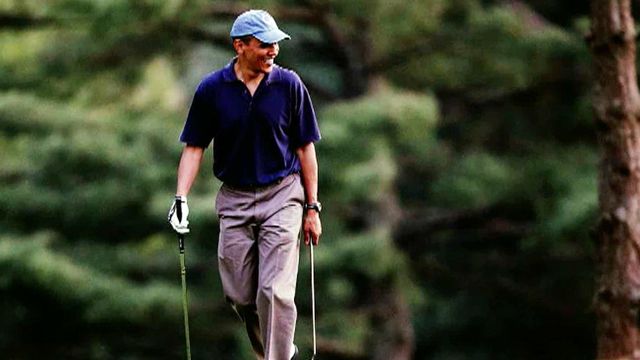 The Real Obama: Gone golfin'
