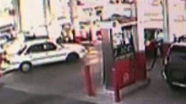 Across America: Car slams into gas pump, catches fire