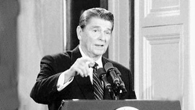 President Obama says Reagan would support tax hike plan