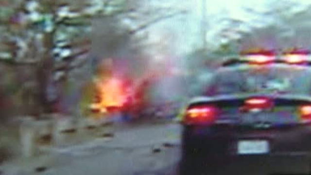 Across America: Woman Pulled From Burning Car
