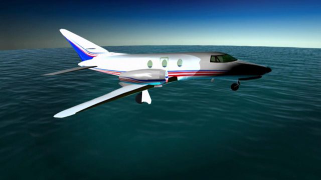 Small plane crashes into Gulf of Mexico