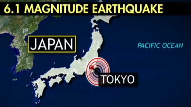 Earthquake Rattles Tokyo
