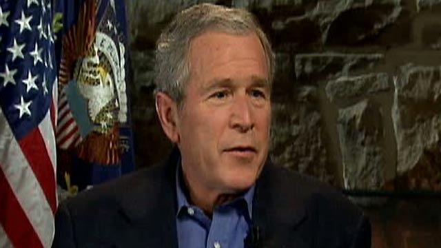 'Fox News Sunday' Flashback: President Bush on 'FNS,' Part 3