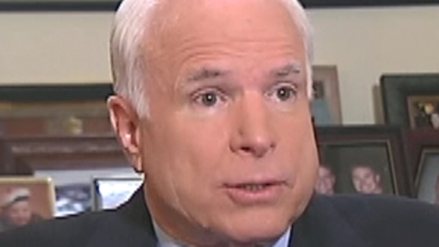 Raising McCain on Finance Reform and Border Violence