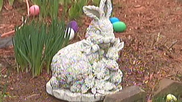 Dispute Over Easter Bunny Decoration Turns Ugly