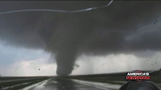 Texas Tornado Caught on Tape