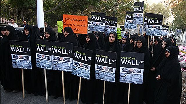 'Occupy' movement a big hit in Iran