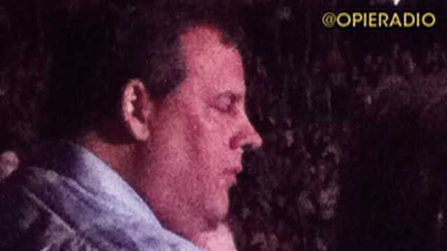 Was Christie Dozing at Springsteen Concert?