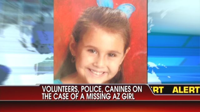 AZ Girl Case: Volunteers, Police, Canines Help