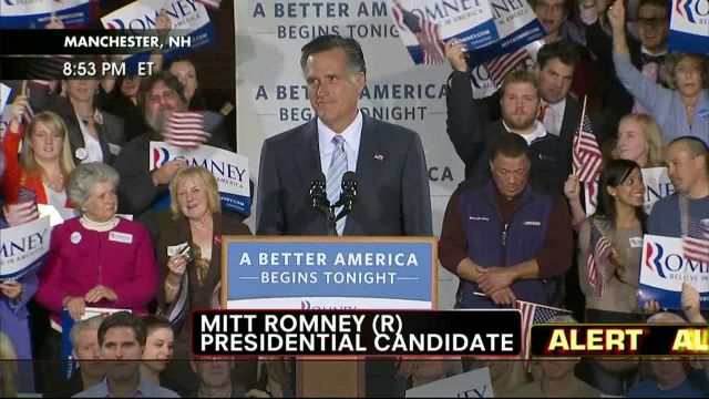 Mitt Romney’s Speech: “A Better America Begins Tonight”