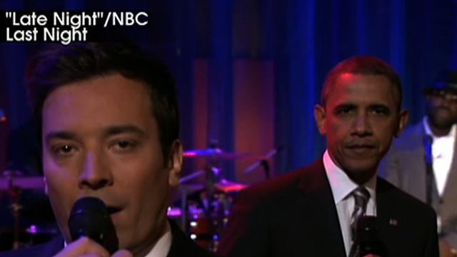 Pres. Obama Visits Jimmy Fallon