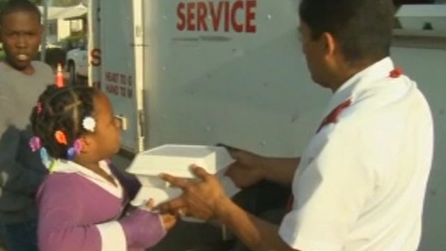 Salvation Army Feeds Twister Victims 