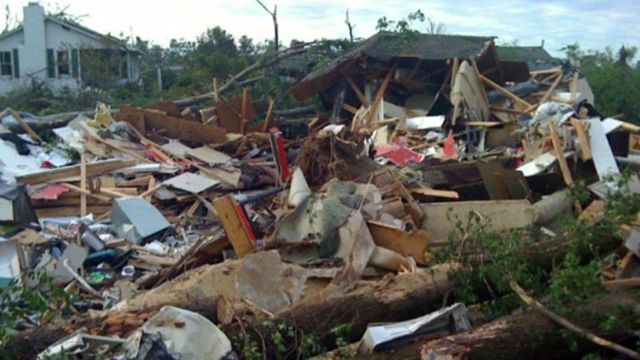 Destruction still evident from tornado outbreak after 1 year