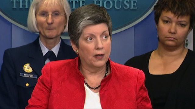 Secy. Napolitano on Gulf Oil Spill