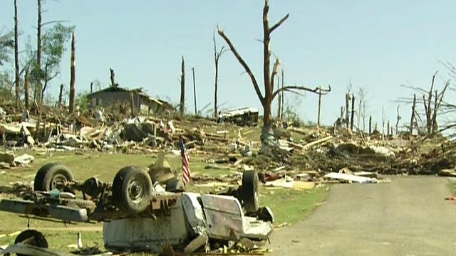 New Images of Tornado Damage in South