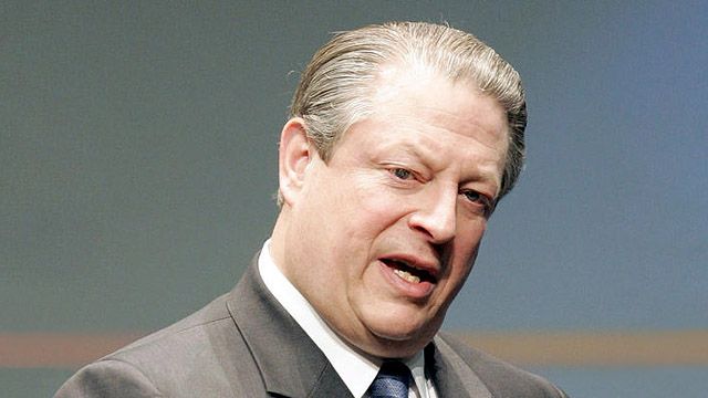 What's occupying Al Gore's head?