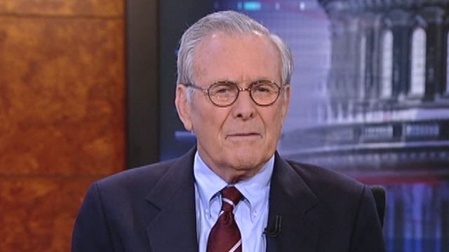 Rumsfeld: It wasn't a tough decision to kill Bin Laden