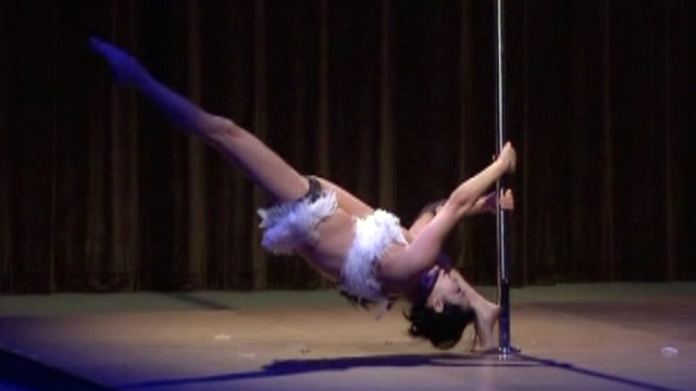 11 Women Compete in Pole Dancing Championship