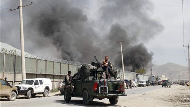 Taliban attacks Kabul hours after president's visit
