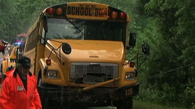 Terrifying School Bus Crash in NC