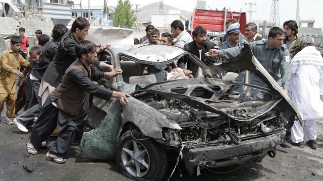 Homicide attack in Kabul hours after Obama visit