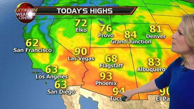 Fox Southwest/Central Weather Forecast: 5/3