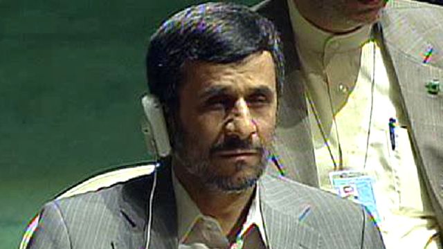 Arrest Ahmadinejad?