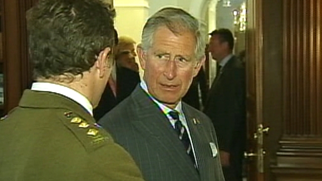 Prince Charles Meets With U.S. Wounded Warriors