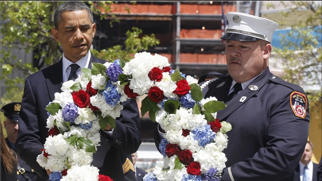Echoes of 9/11: Obama Visits Ground Zero