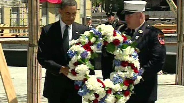 Widow, Father of 9/11 Victim React Obama's Ground Zero Visit