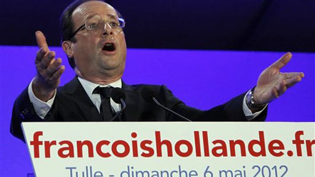 Socialist Hollande wins French presidential election